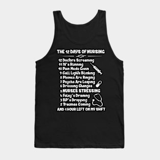 The 12 Days Of Nursing Tank Top